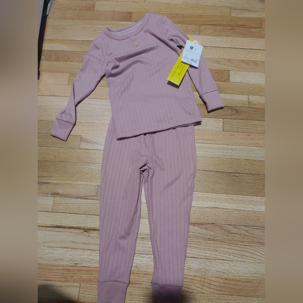Cloud Island Cozy Pink Pajamas In Pink / Size 3t / Nwt